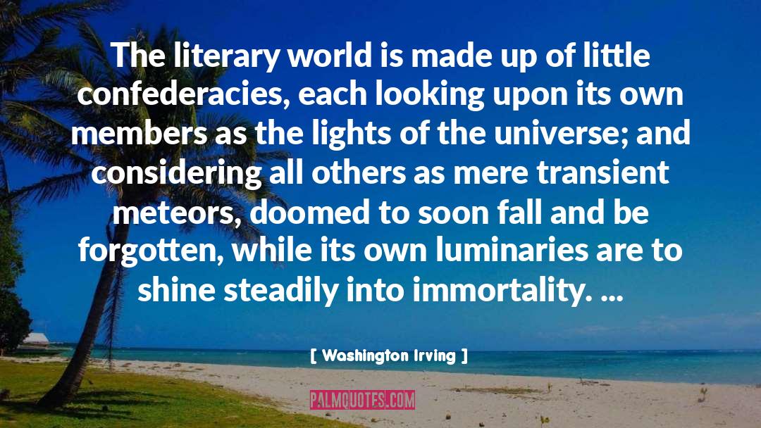 Literary Achievements quotes by Washington Irving