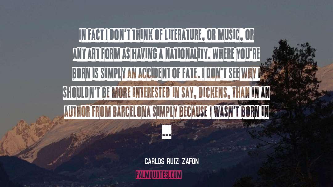 Literary Agents quotes by Carlos Ruiz Zafon