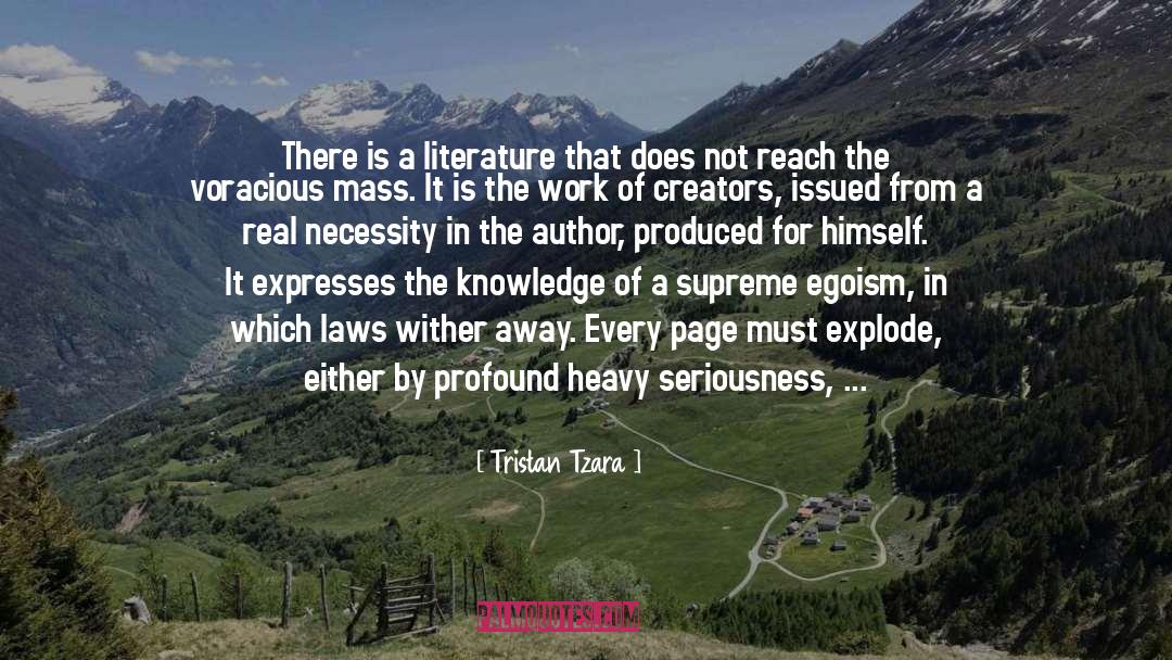Literary Allusion quotes by Tristan Tzara