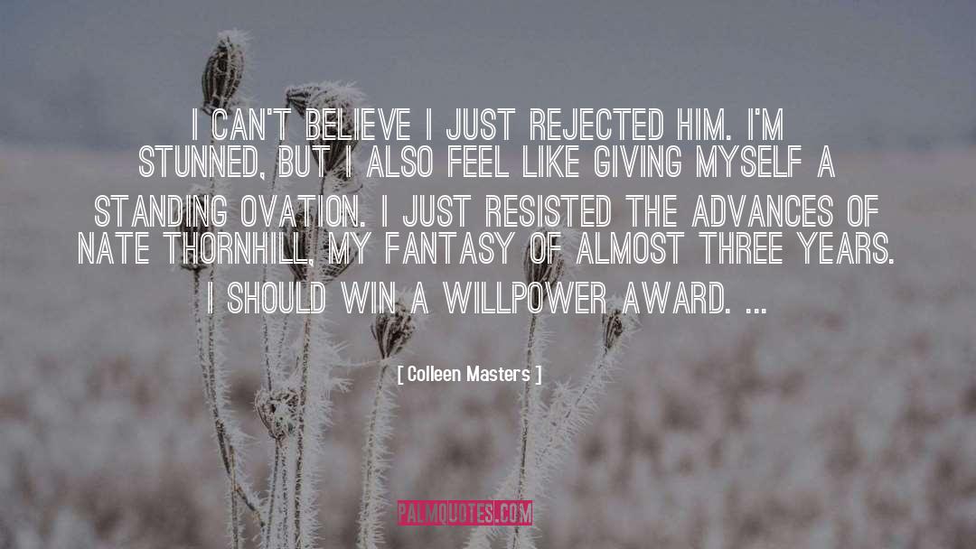 Literary Award quotes by Colleen Masters