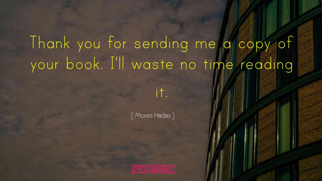 Literary Book quotes by Moses Hadas