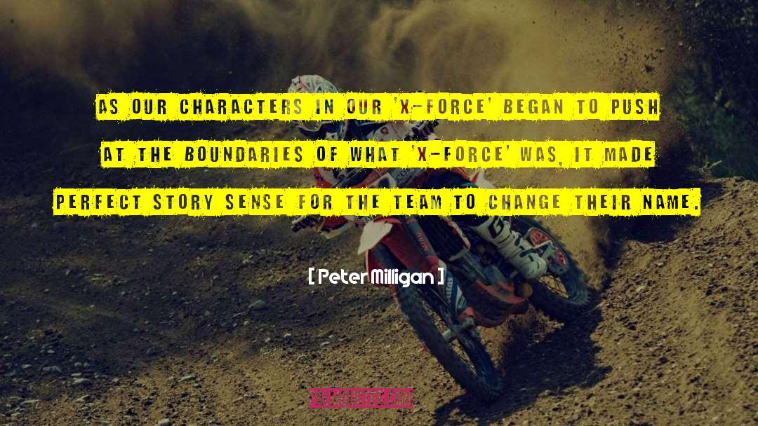 Literary Characters quotes by Peter Milligan
