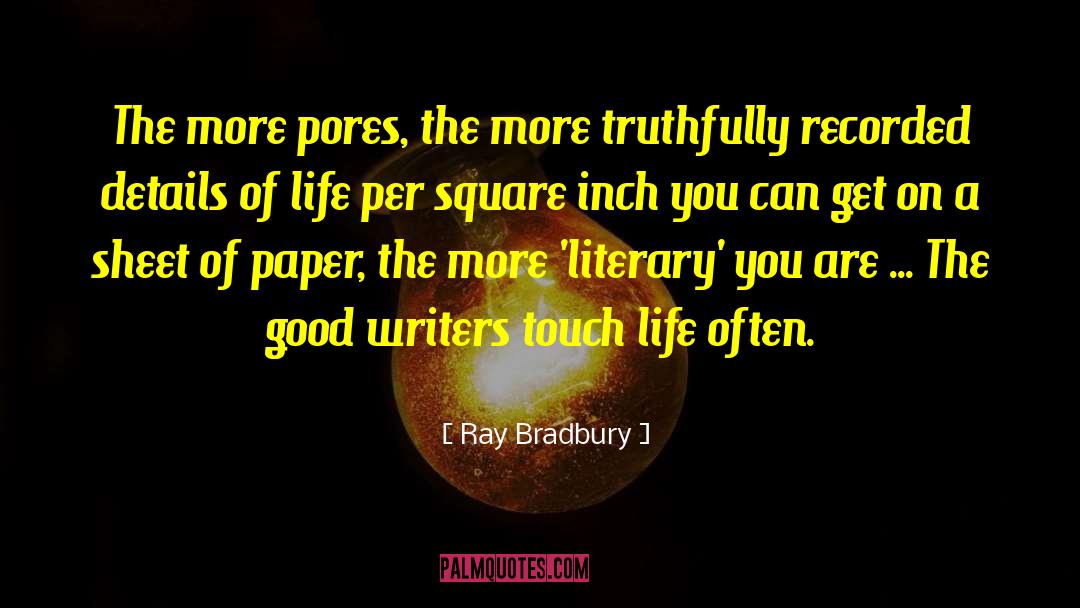 Literary Collections quotes by Ray Bradbury