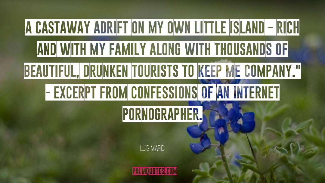 Literary Fame quotes by Luis Mario