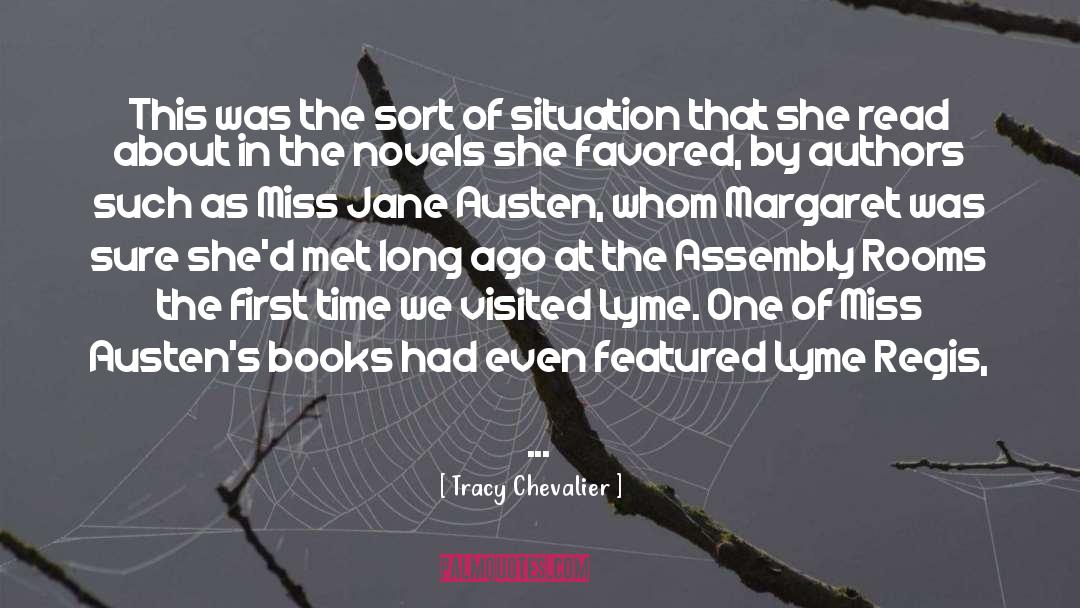 Literary Fiction Authors quotes by Tracy Chevalier