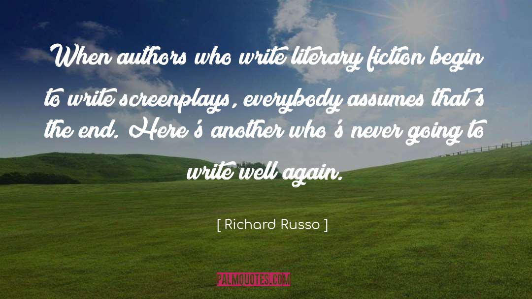 Literary Fiction quotes by Richard Russo