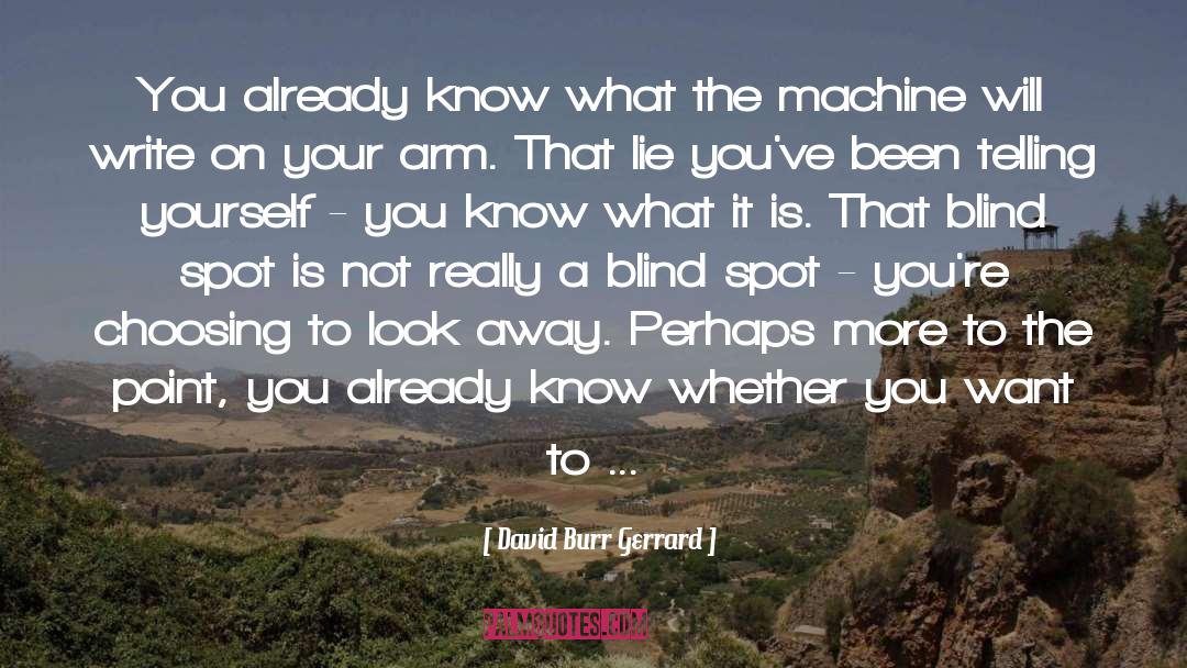 Literary Fiction quotes by David Burr Gerrard