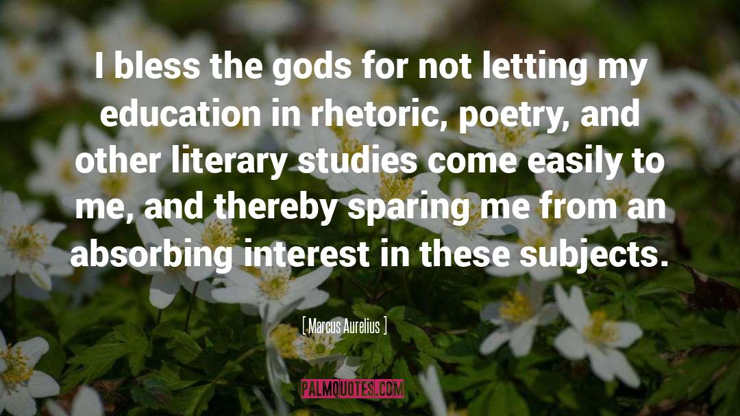 Literary Genre quotes by Marcus Aurelius