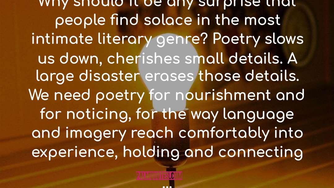 Literary Genre quotes by Naomi Shihab Nye