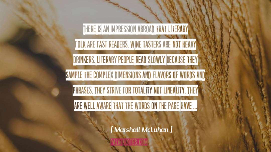 Literary Genres quotes by Marshall McLuhan