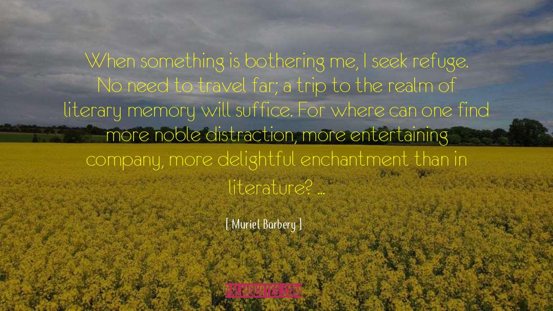 Literary Genres quotes by Muriel Barbery