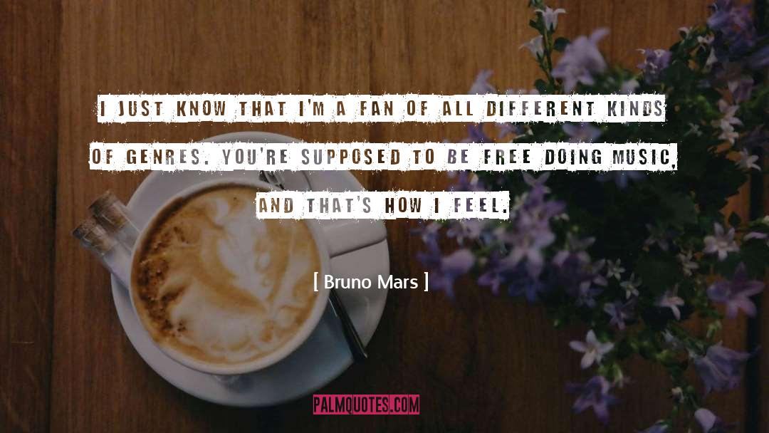 Literary Genres quotes by Bruno Mars