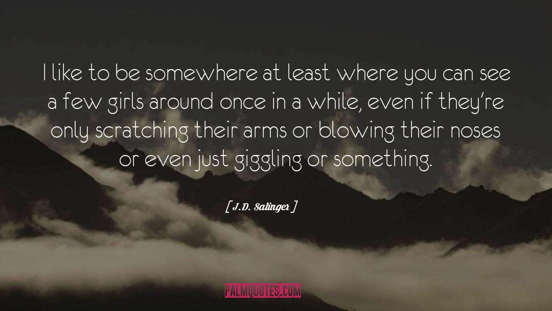 Literary Girls quotes by J.D. Salinger