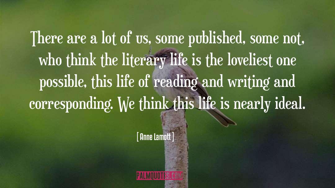 Literary Girls quotes by Anne Lamott
