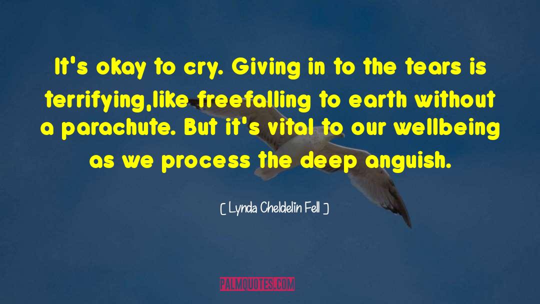 Literary Grief quotes by Lynda Cheldelin Fell