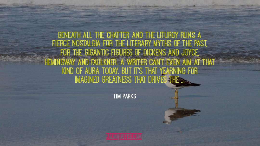 Literary Merit quotes by Tim Parks