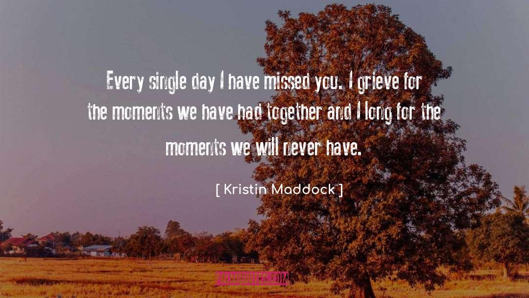 Literary Reference quotes by Kristin Maddock