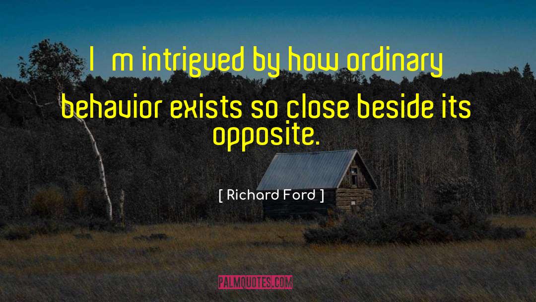 Literary Standards quotes by Richard Ford