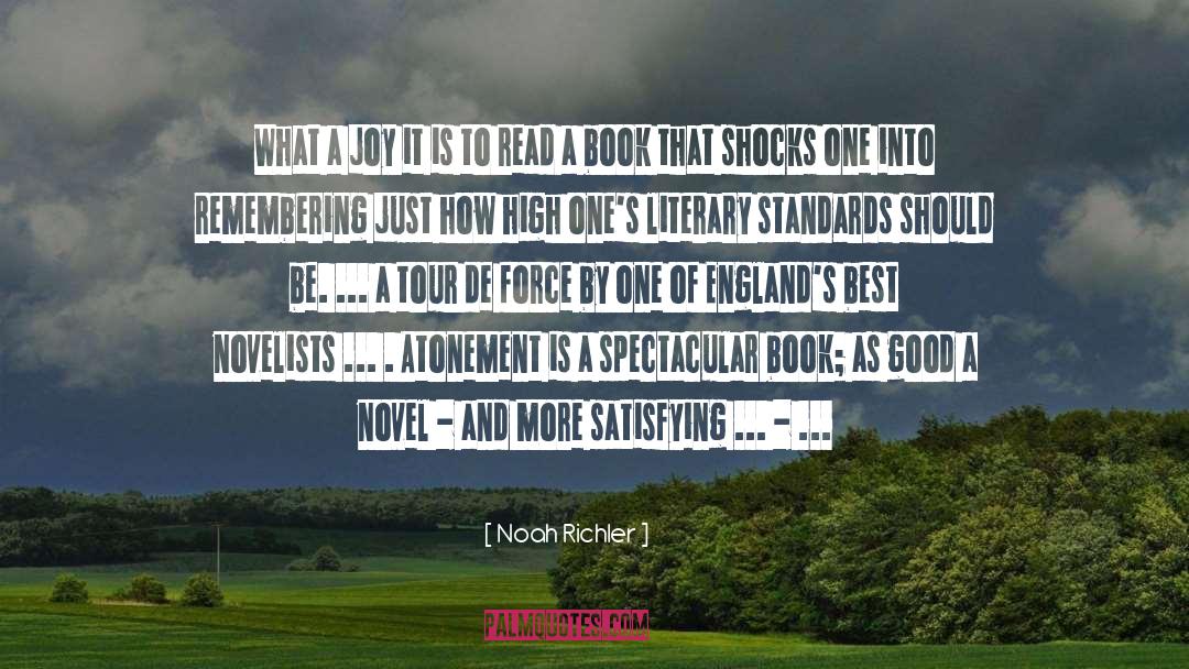 Literary Standards quotes by Noah Richler