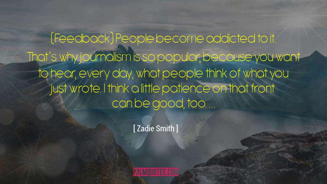 Literary Taste quotes by Zadie Smith