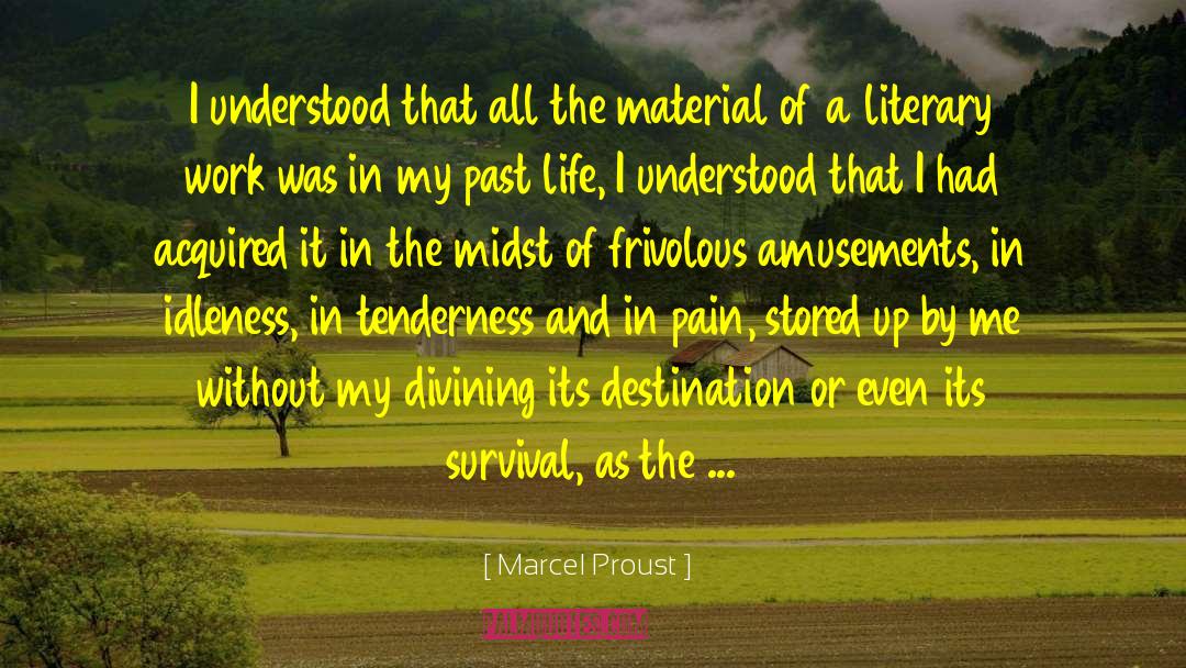 Literary Works quotes by Marcel Proust
