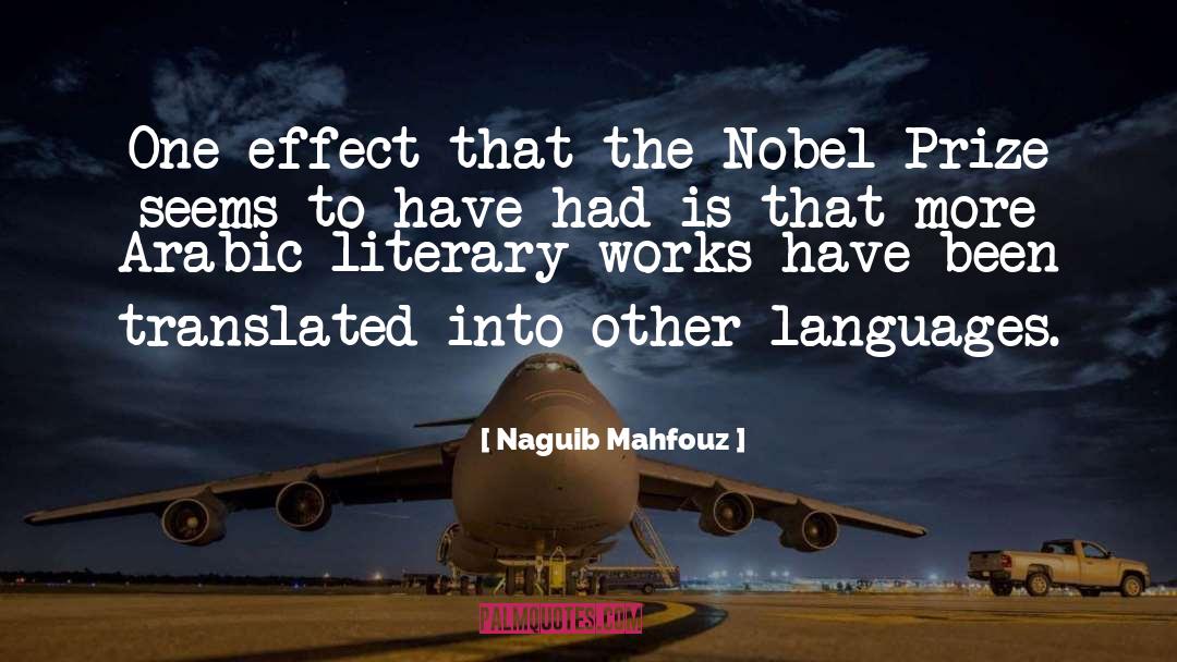 Literary Works quotes by Naguib Mahfouz