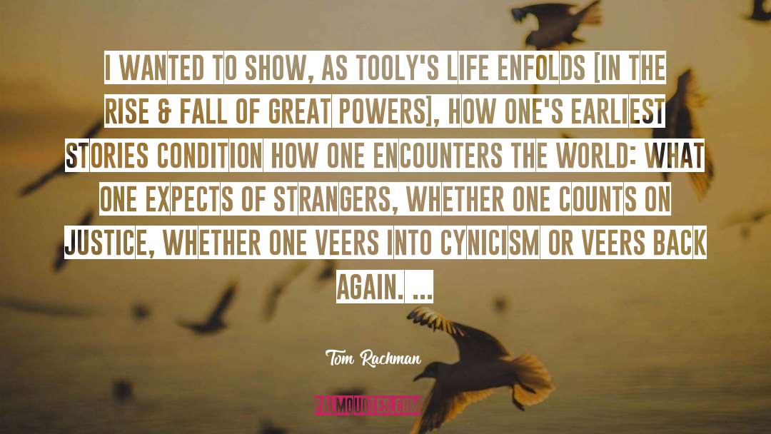 Literature And Life quotes by Tom Rachman