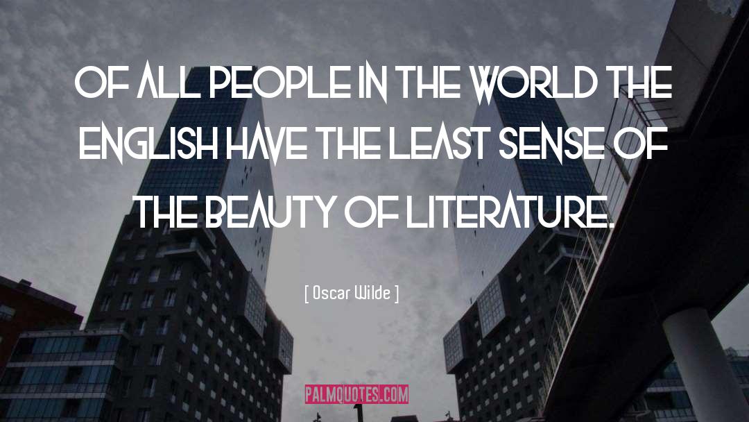Literature In Translation quotes by Oscar Wilde