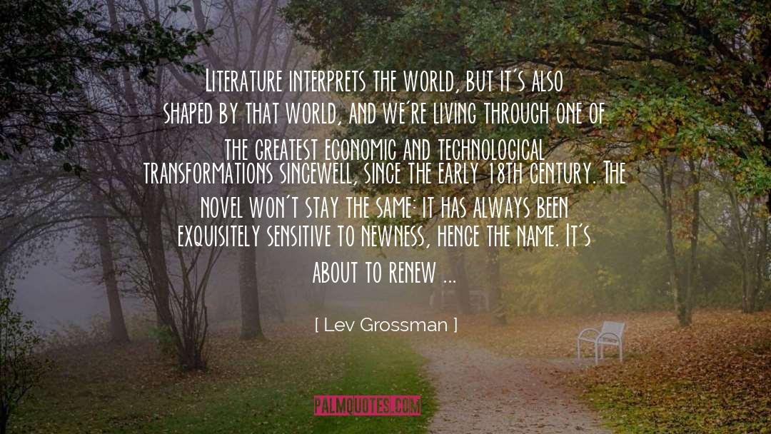 Literature Memoir quotes by Lev Grossman