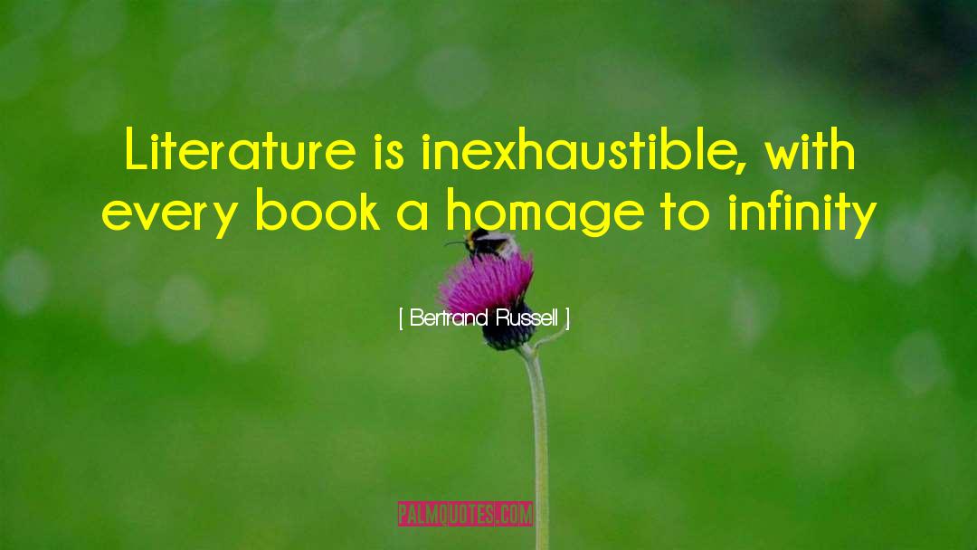 Literature Memoir quotes by Bertrand Russell