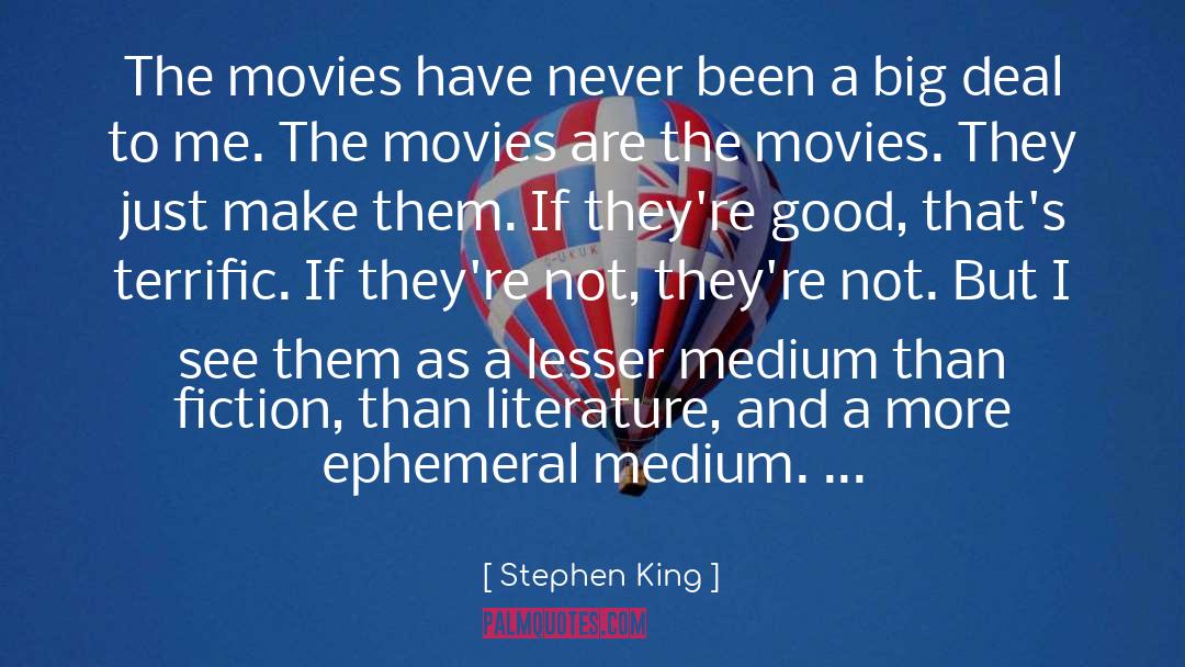 Literature Memoir quotes by Stephen King