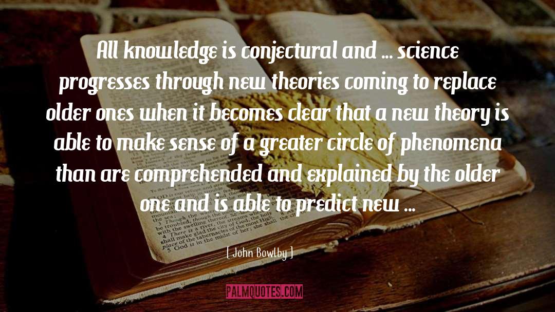Literature Of Science quotes by John Bowlby
