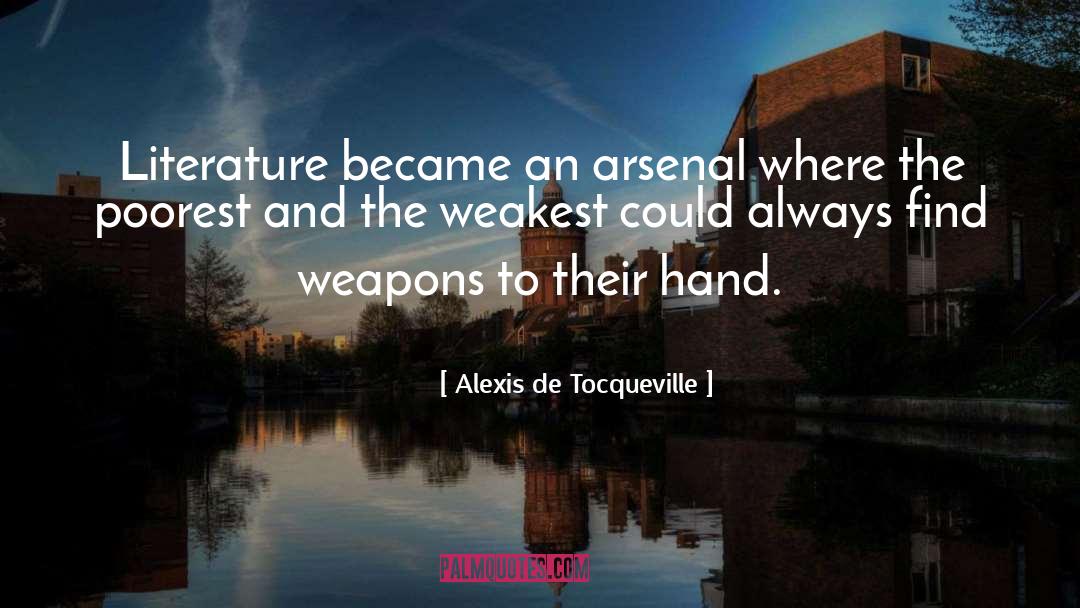Literature quotes by Alexis De Tocqueville