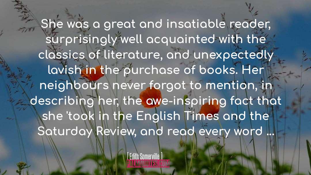 Literature quotes by Edith Somerville