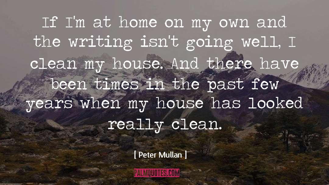 Literature Writing quotes by Peter Mullan