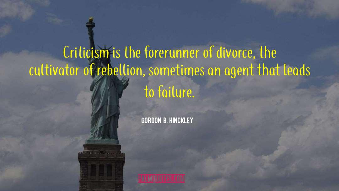 Literay Criticism quotes by Gordon B. Hinckley