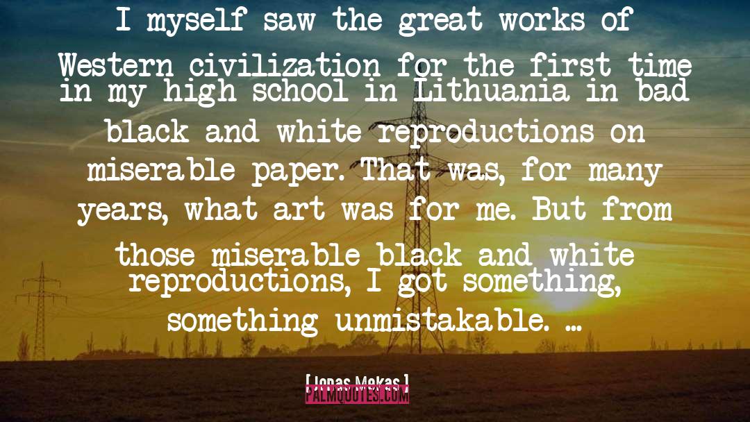 Lithuania quotes by Jonas Mekas