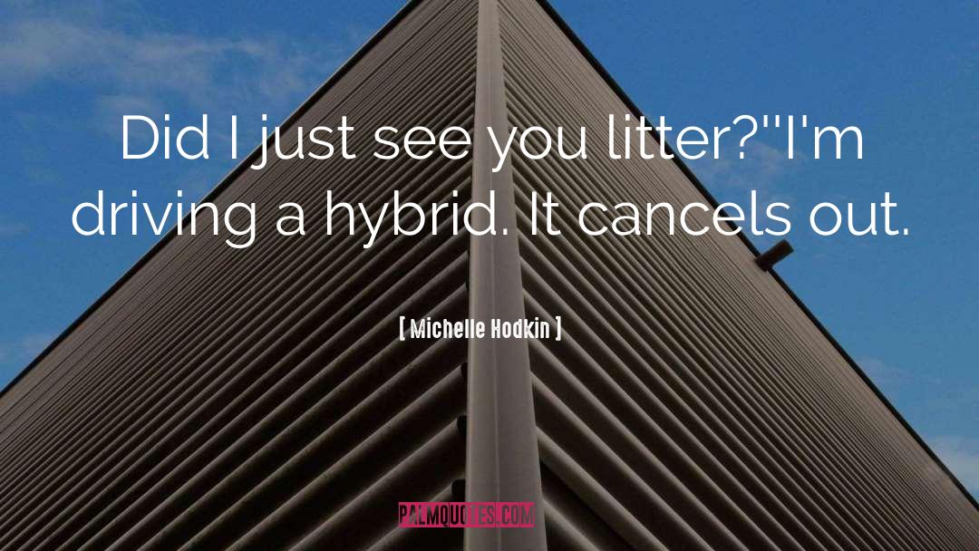 Litter quotes by Michelle Hodkin