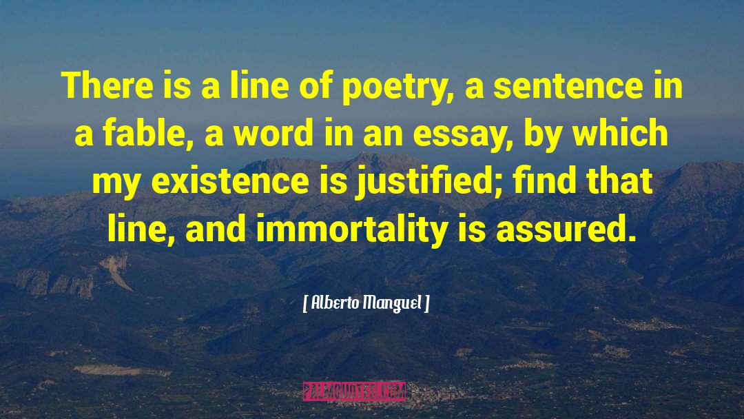 Littered In A Sentence quotes by Alberto Manguel