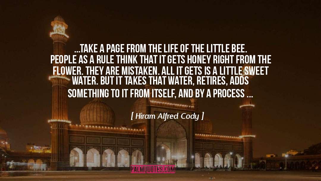 Little Bee Hope quotes by Hiram Alfred Cody