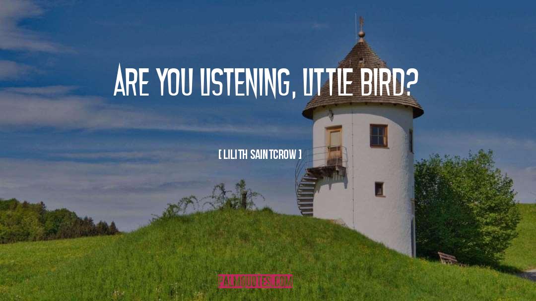 Little Bird quotes by Lilith Saintcrow