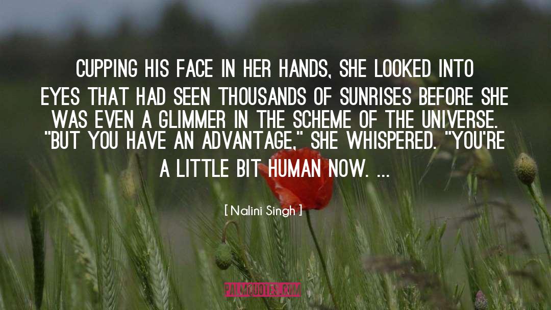 Little Bit Human quotes by Nalini Singh