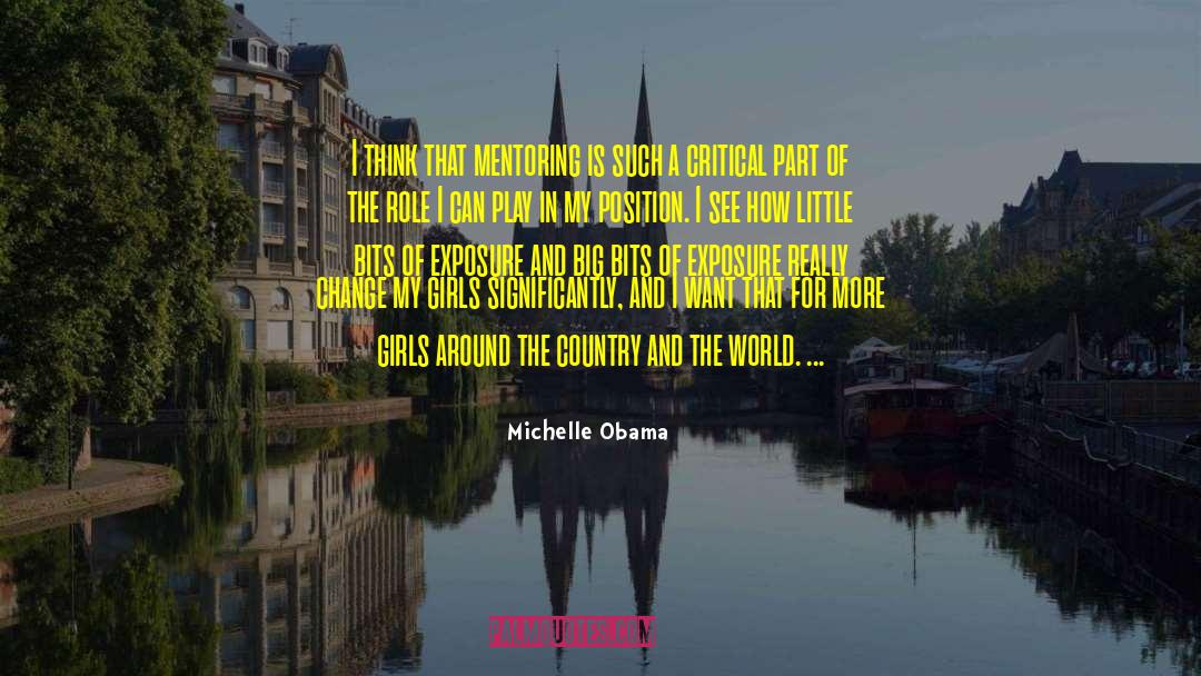 Little Bits quotes by Michelle Obama