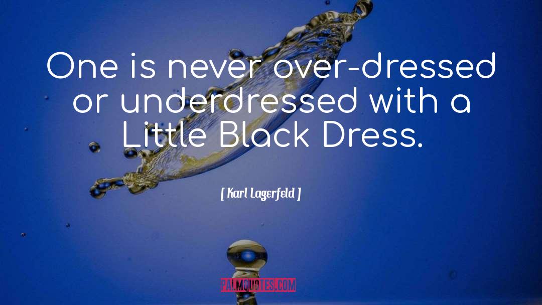 Little Black Dress quotes by Karl Lagerfeld