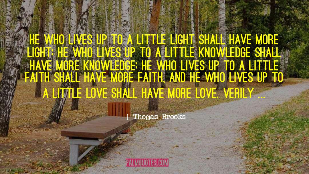 Little Faith quotes by Thomas Brooks