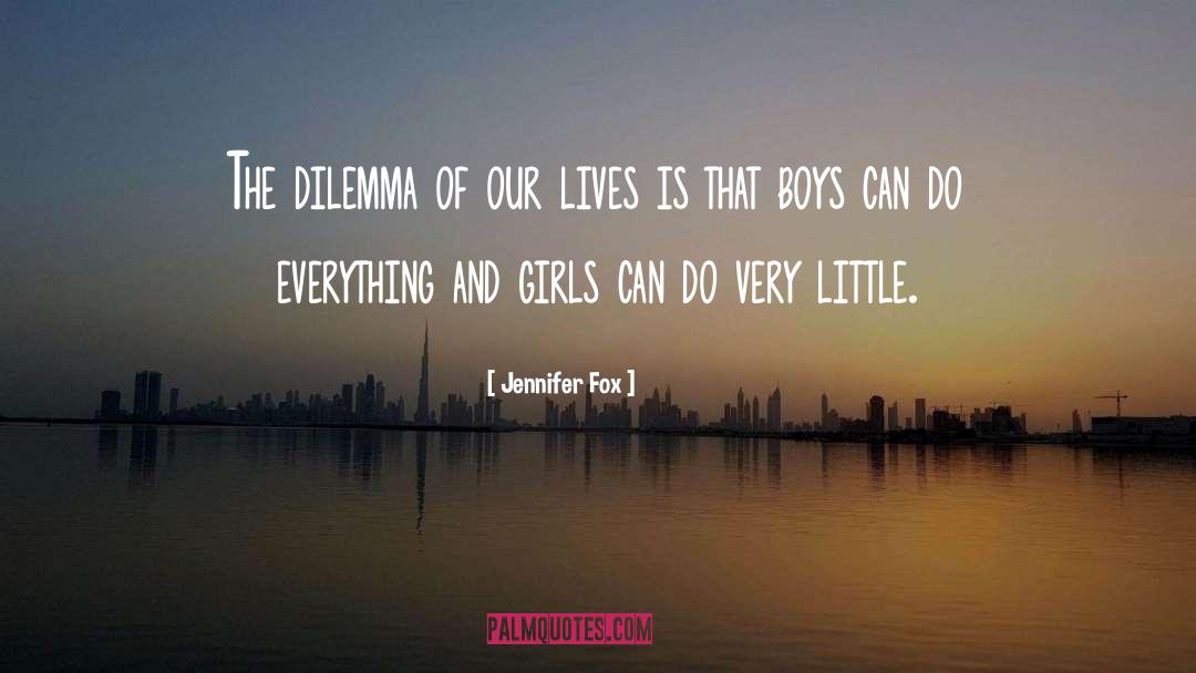 Little Girl Dresses quotes by Jennifer Fox