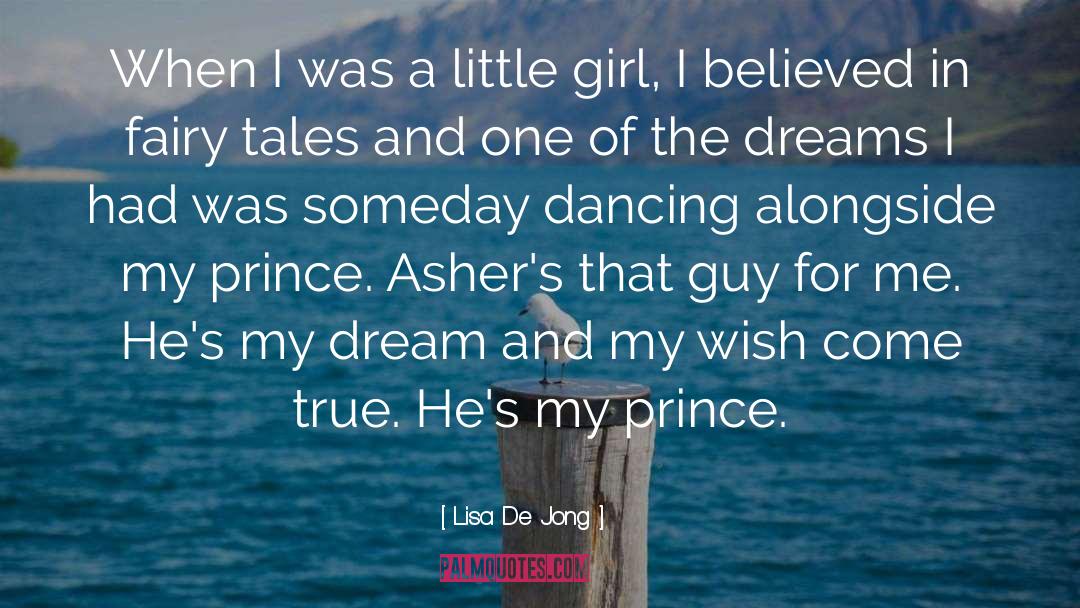 Little Girl quotes by Lisa De Jong