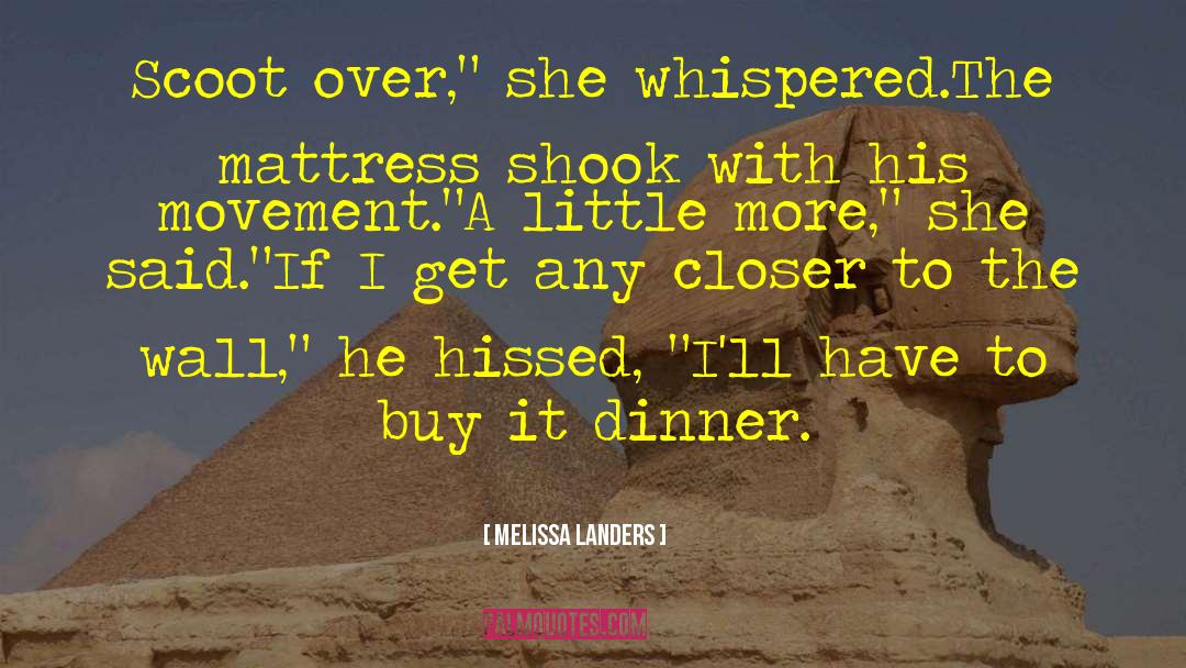 Little Hands quotes by Melissa Landers
