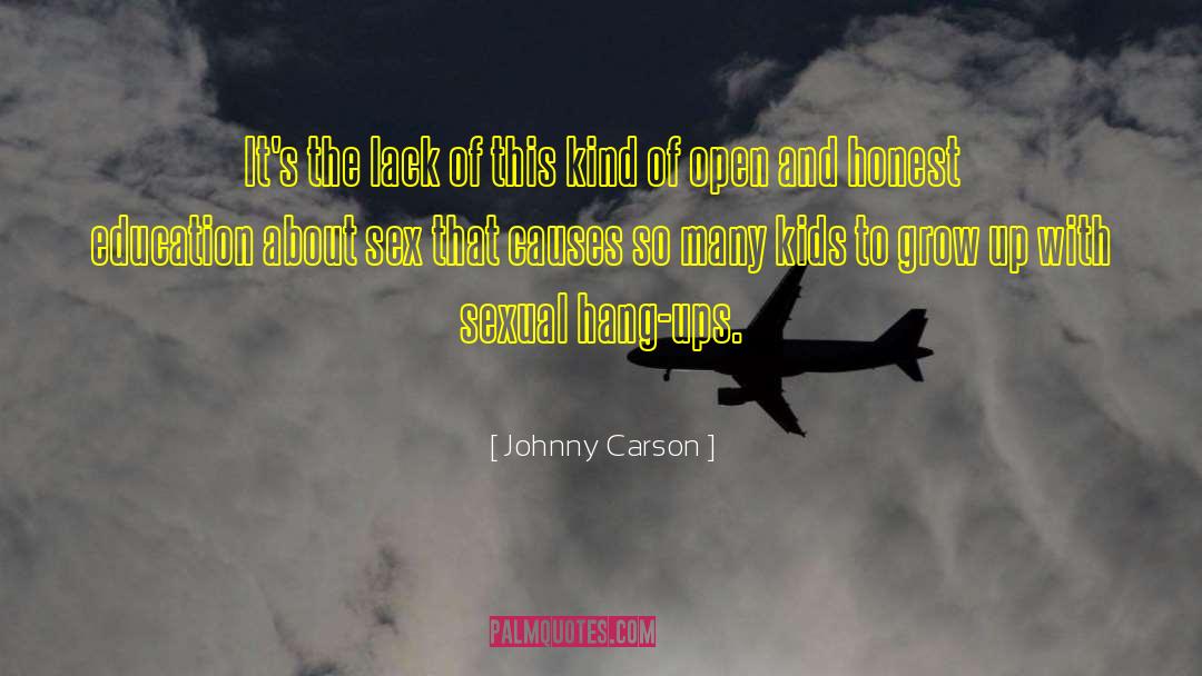 Little Kids Growing Up quotes by Johnny Carson
