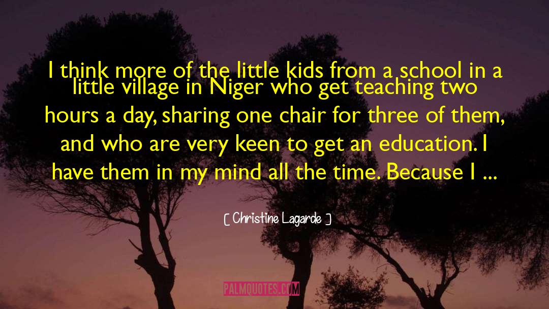 Little Kids quotes by Christine Lagarde